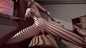 Elza L 3D Hentai Cartoon Big Ass Tits Uncensored