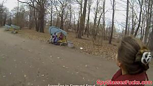 야, 유럽 아마추어 POV 엉덩이 섹스 캠에서 받아 😏