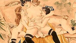 Erotic illustrations from the past