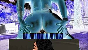 mariah mills in animated candyman part 2, full of hentai music and cartoon seduction