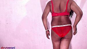 hey sissy shrutee, tell us about crossdressing in red signal part 1