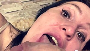 I’m so submissive, love giving blowjobs, just grab my head and take control.