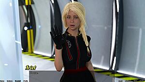 Blonde Virgin Caught with Step Sister