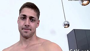 double anal penetration during three-some homosexual sex