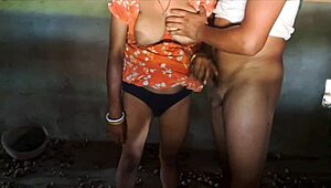 Bengali Sexy Girl Plays with Toy in Hot Village Scene.