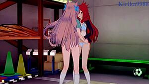 Intense Lesbian Play!