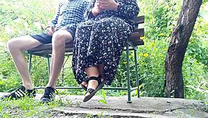 horny chubby girl making homemade porn with curvy body