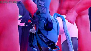 Jane in 3D hentai adventure 😊