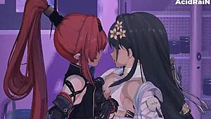 Yinlin And Baizhi Engage In Anime Hentai Encounter