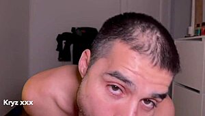 Hey, part 3 of sucking a guy's cock with cum in mouth