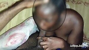 Landlord's son fucks sexy girlfriend in bedroom for rent renewal, homemade amateurs.