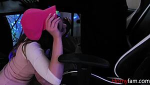 STEPSIS GOBBLING GAMER COCK IN FANTASY