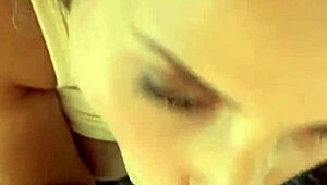 backstage pov blowjob with busty teen bbw during photoshoot.