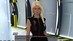 Blonde Virgin Caught with Step Sister