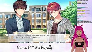 Vtuber Lewdneko Plays F Me Royally Part 1