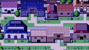 in the game, female knight gets groped by companions at wedding