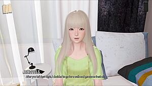 I love how ripples 43 features clothes being ripped in this anime hentai.