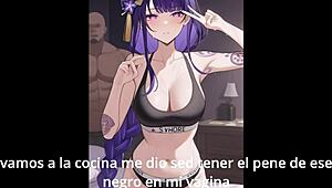 hey, ready for shogun raiden part 2 femdom joi in spanish?