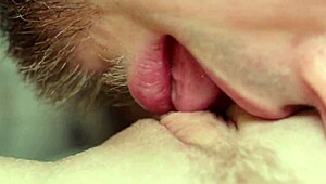 Wow, that close-up clit licking got me with loud moans! 😍
