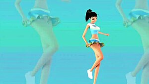 3DGSPOT - CRAZY 3D CARTOON THREESOME WITH MULTIPLE COCKS AND TWO BUSTY GIRLS UNCENSORED SEX