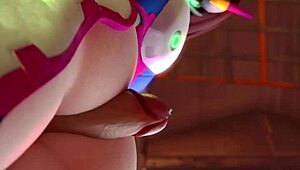 Casual buttjob and thighjob in sfm pov 3d animation