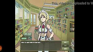 Witch hunter fights monster