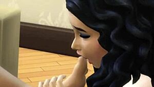 Stepmom Blows Stepson For First Time!