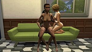 3D cartoon with Mark Eggleston, Alice Martin, and Leslie Holland in a Horny meeting