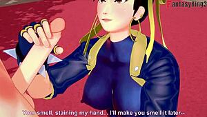 Chun-Li Gives Intense Blowjob And Fucking In Fortnite POV Street Fighter Fantasy!
