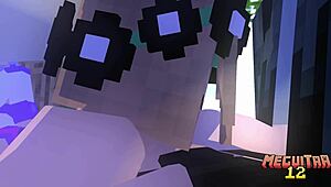 aku teringat porn minecraft lama dengan tetek besar