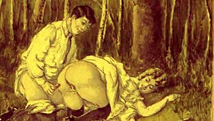 Vintage Erotic Drawings Show Raw Sensual Art