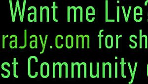 Sara Jay Sucks French Student’s Cock Down Her Throat!