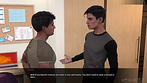 Summer vaction 38 - peters first gay time.