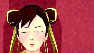 Chun-Li Gives Intense Blowjob And Fucking In Fortnite POV Street Fighter Fantasy!