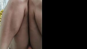 Did My New Year Challenge with Indian Dress-Up Masturbation!