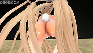 Blue Archive Ichinose Asuna Undress Dancing Hentai Blonde Bunny Girl Big Boobs Mmd 3d Yellow Clothes