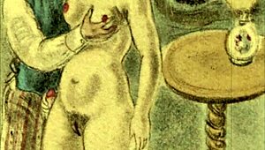 vintage erotic illustration got me hooked, wanna check it out together? 😜