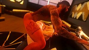 I Provide Bondage Service To My Boss As Busty Maid