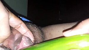 Sexy Indian Wife Explores Wild Toy Play.