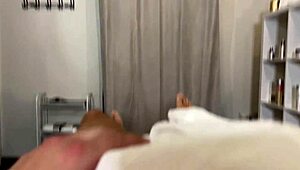 Hey, can you believe this hot masseuse gave the best blowjob ever in public outdoor action?