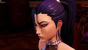 kda kaisa sucks and fucks 2 big cocks 😍