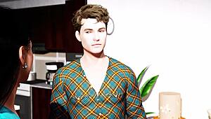 D CK Crazy and In Love with Aaron NSFW Animation