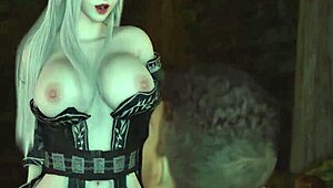 Anime hentai babe with big ass rides monster cock hard