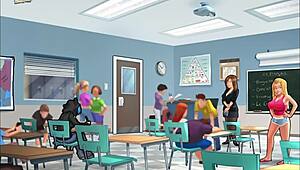 Summertime Saga 158 Interaksi Guru Panas