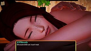 Vay be! Aile oyunu büyük memeli hatunla aksiyona döndü!