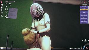 anime hentai uniform scene