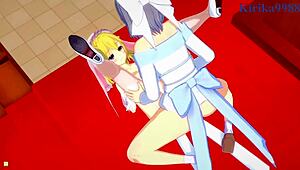 Ryona, Yumi, Haruka, Hibari in Futanari Hentai Action