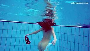 Horny Czech teen strips naked to flaunt her sexy body outdoors