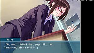 the beautiful teacher can't disobey me, revealing her hidden masochism and lust behind glasses part 1