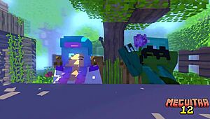 aku teringat porn minecraft lama dengan tetek besar